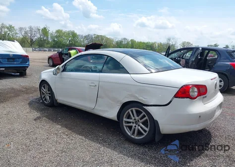 2008 Volkswagen Eos Lux из США, поврежденный, VIN WVWFA71F88V018635